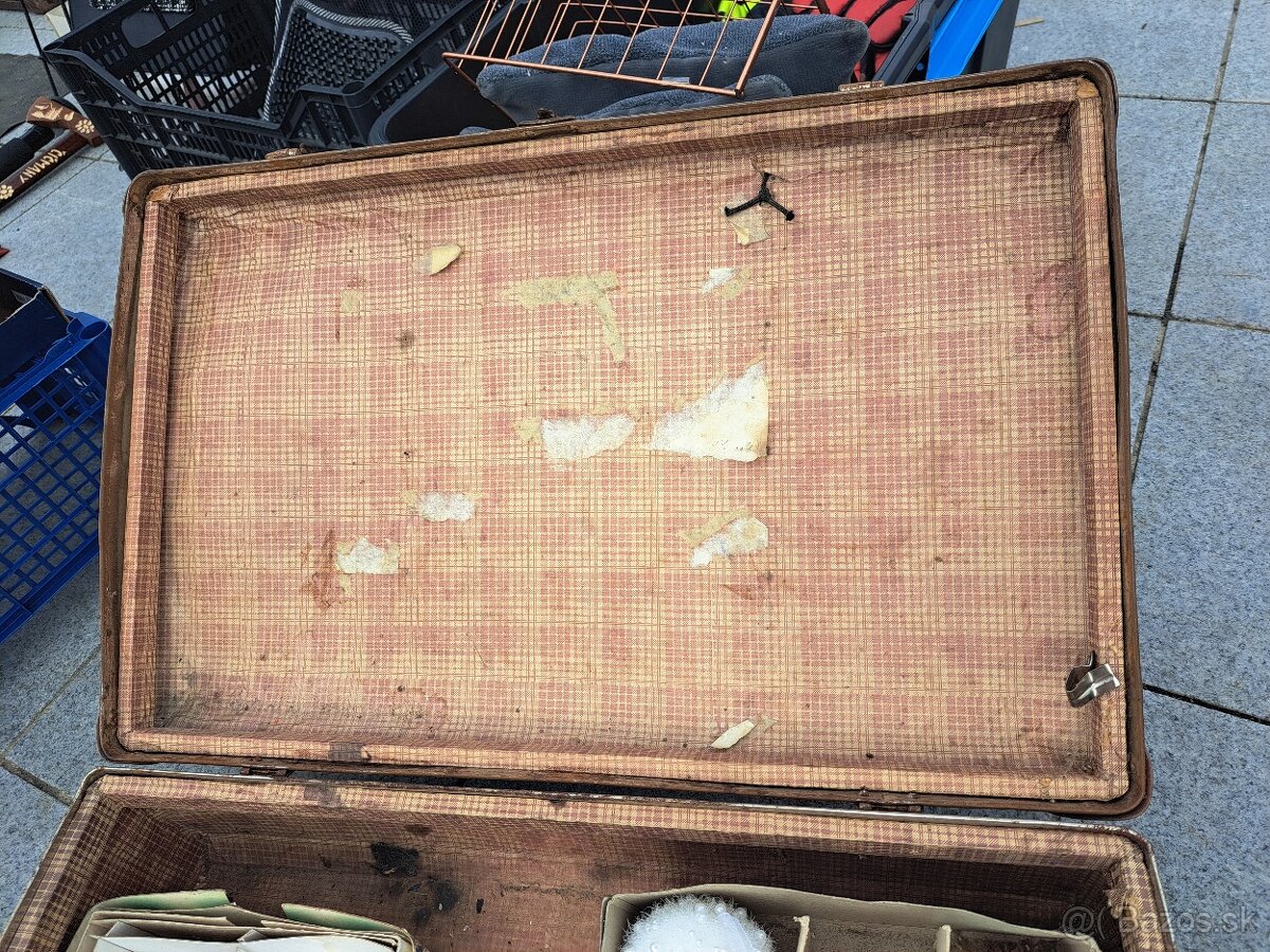 Kožené retro kufre - 4