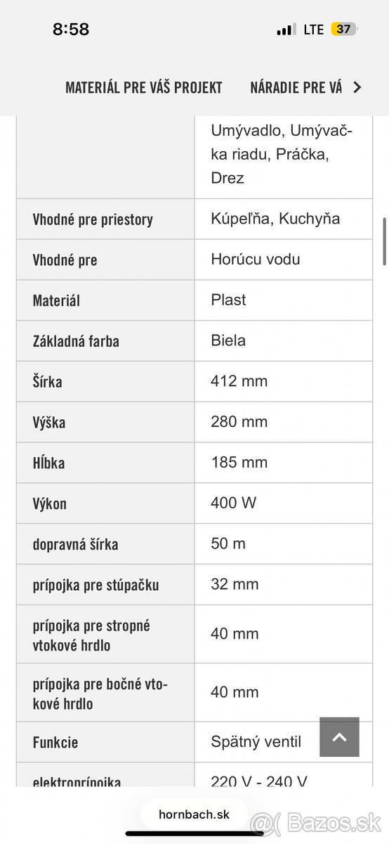 Sanitarne čerpadlo - 4