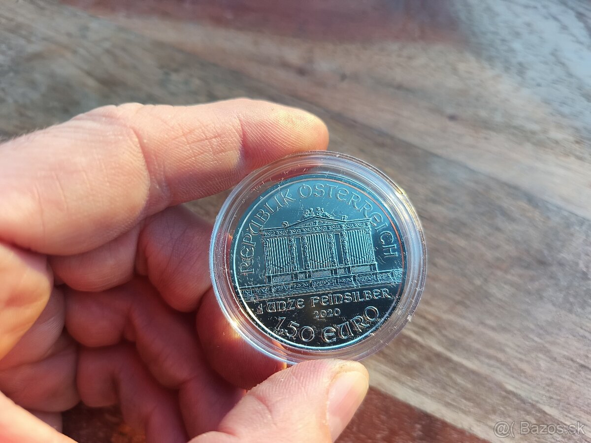 Strieborné 1oz mince - 4