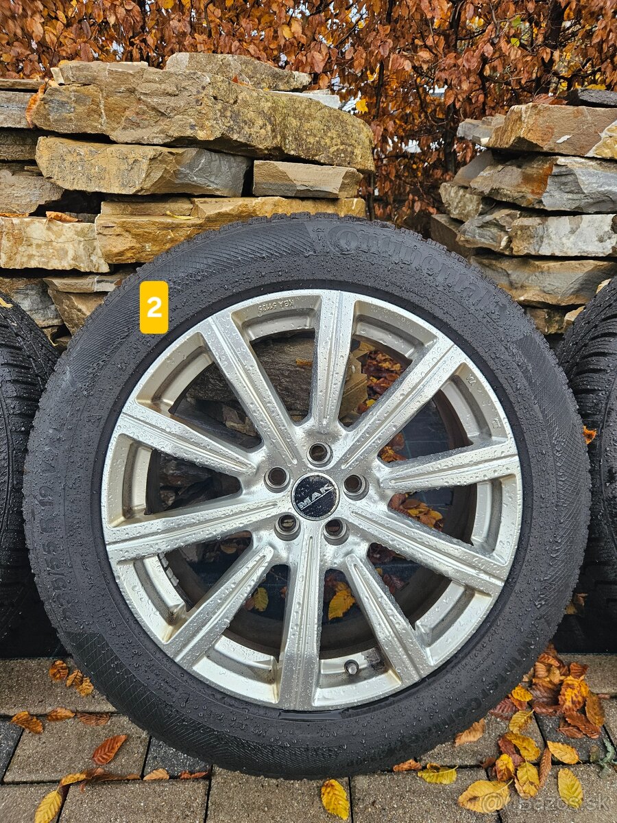 Zimné pneumatiky Continental R19 na elektrónoch MAK - 4