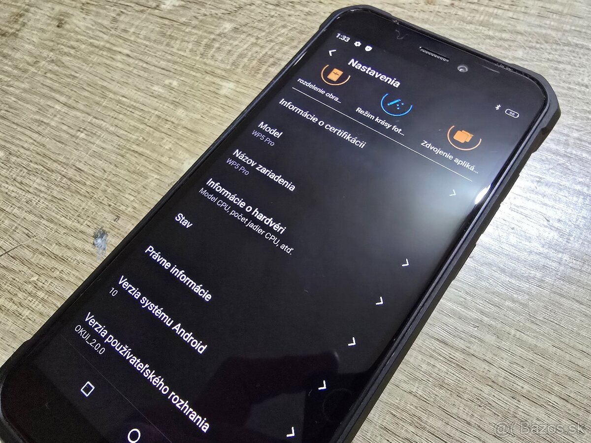 Odolny Oukitel WP5 Pro plnefunkcny s obrovskou 8000mAh bater - 4