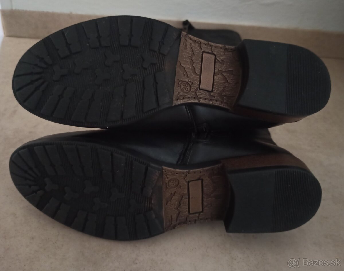 Dámske kožené čižmy - 4