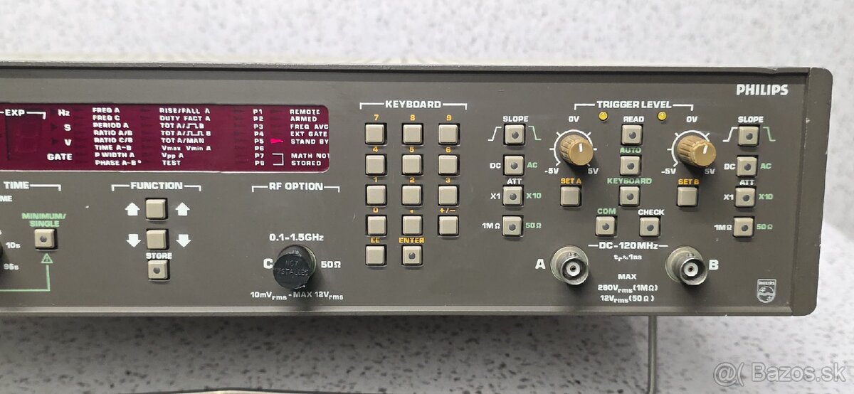 Philips PM6652 》programmable high resolution timer/counter - 4