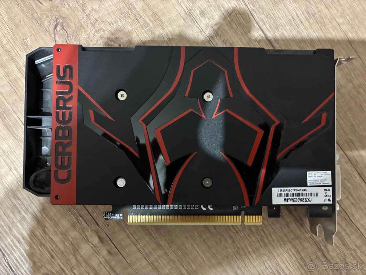 NVIDIA GeForce GTX 1050 Ti 4GB ASUS OC - 4