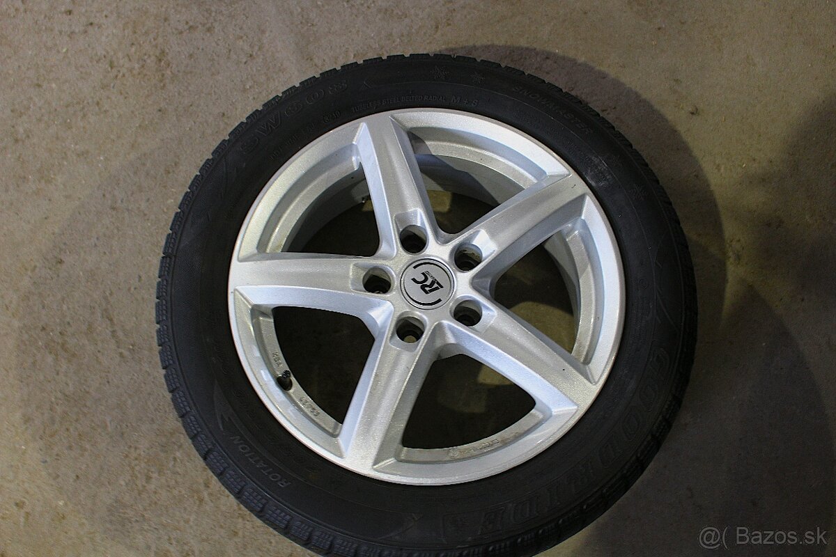 16".. 5x112 r16..ORIGINAL..BROCK..VW..KONCERN..ZIMNA..SADA - 4