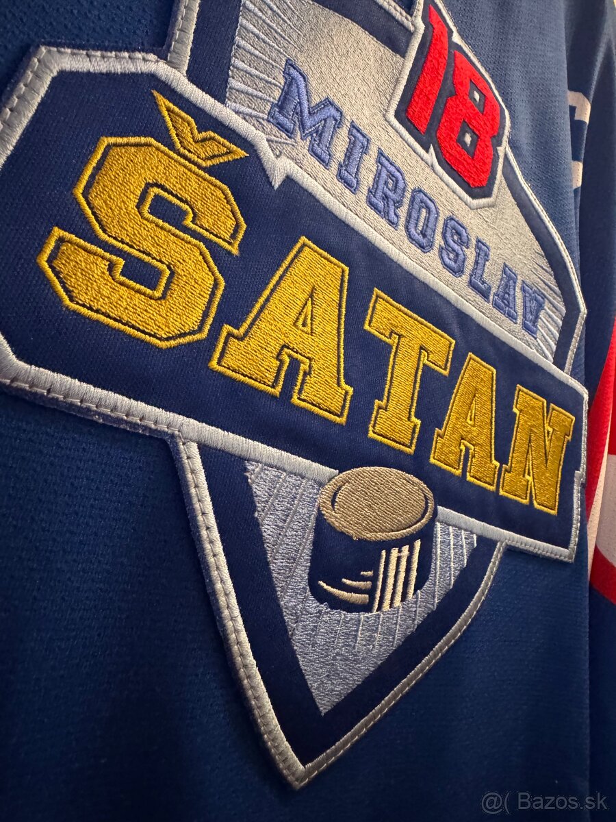🏒 Memoriálny hokejový dres – Miroslav Šatan #18 (C) - 4