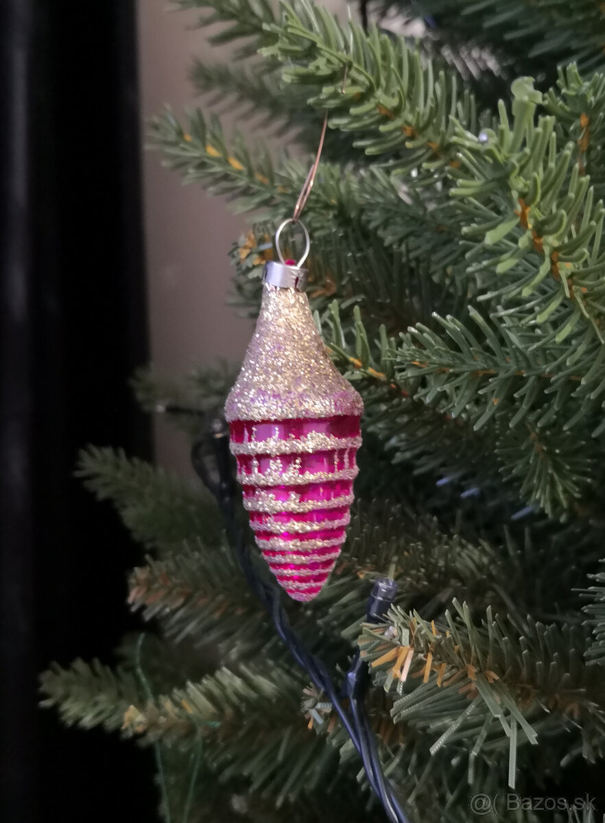 Retro ozdoby na vianočny stromček 11ks - 4