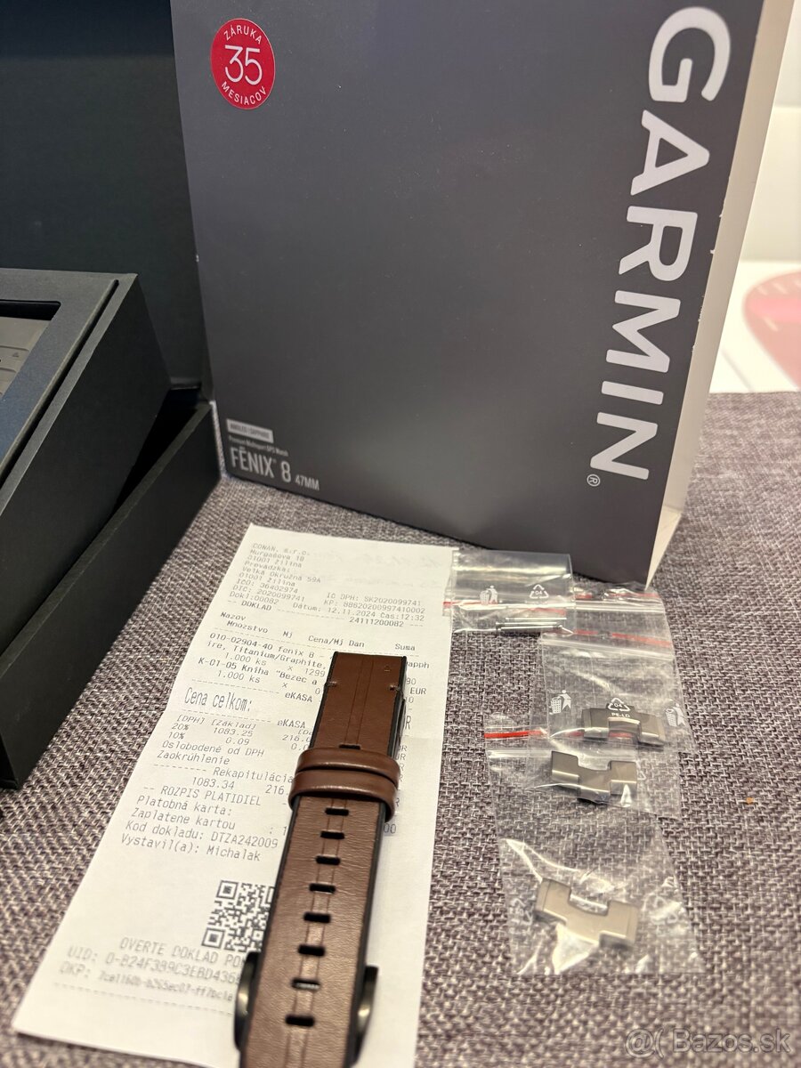 Garmin FENIX 8 SAPPHIRE TITANIUM BAND - 4
