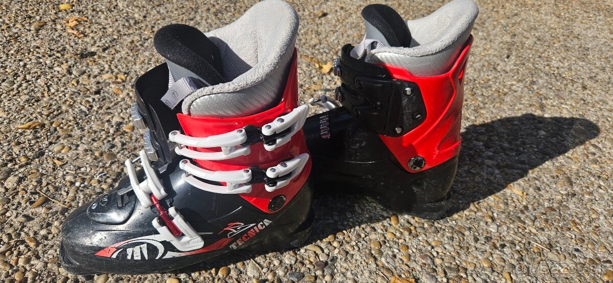 Detsky lyžiarsky set- lyze 110, lyziarky, palice - 4