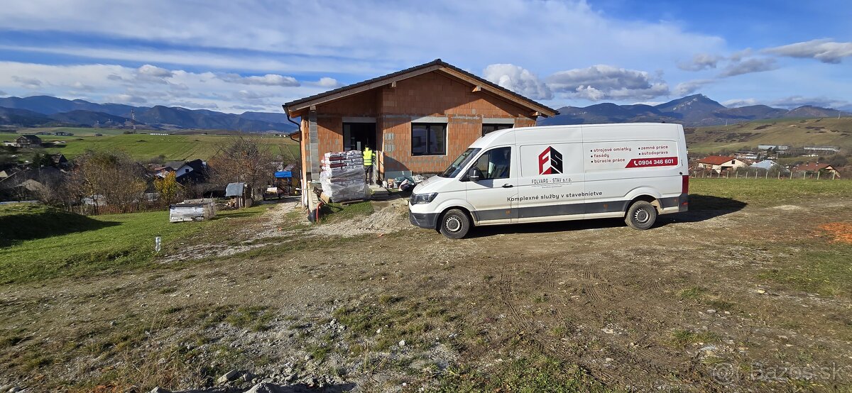 Strojové omietky - 4