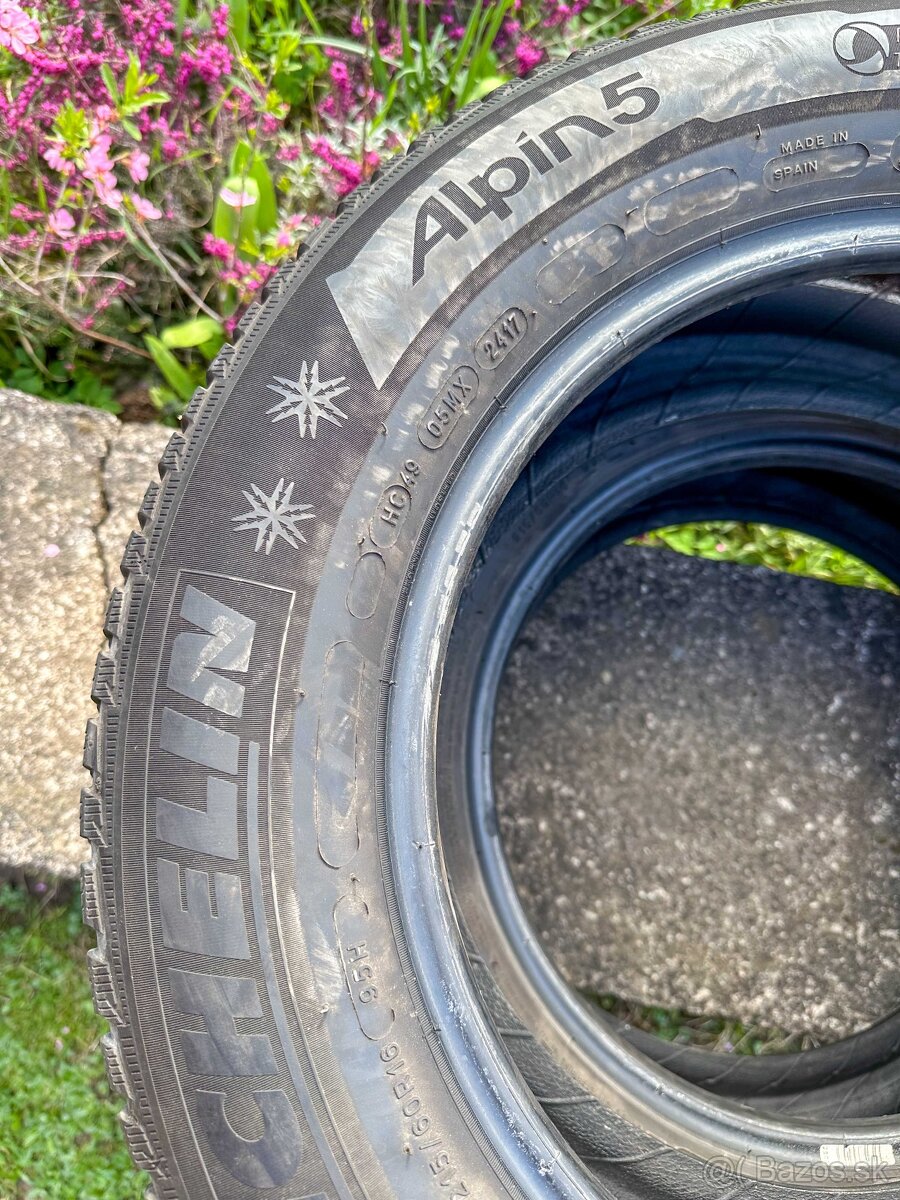 MICHELIN ALPIN 5 215/60 R16 95H SELFSEAL Zimne - 4
