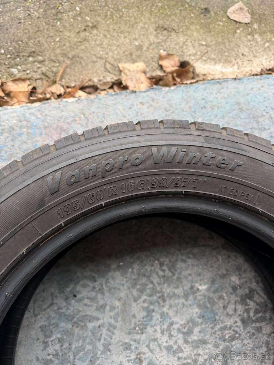 195/60 R16C zimné pneumatiky Kormoran Vanpro Winter - 4