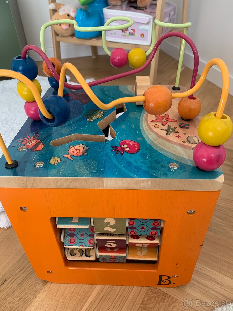 Interaktívna drevena kocka - 4