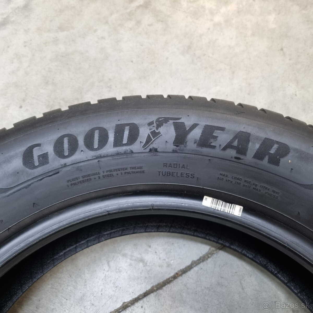 Letné pneumatiky 215/60R17 GOODYEAR DOT4024/22 - 4