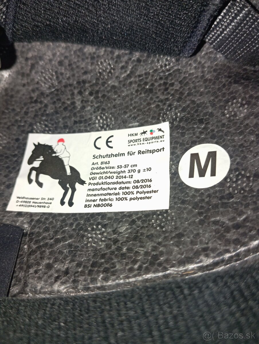 Jazdecká prilba HKM - 4