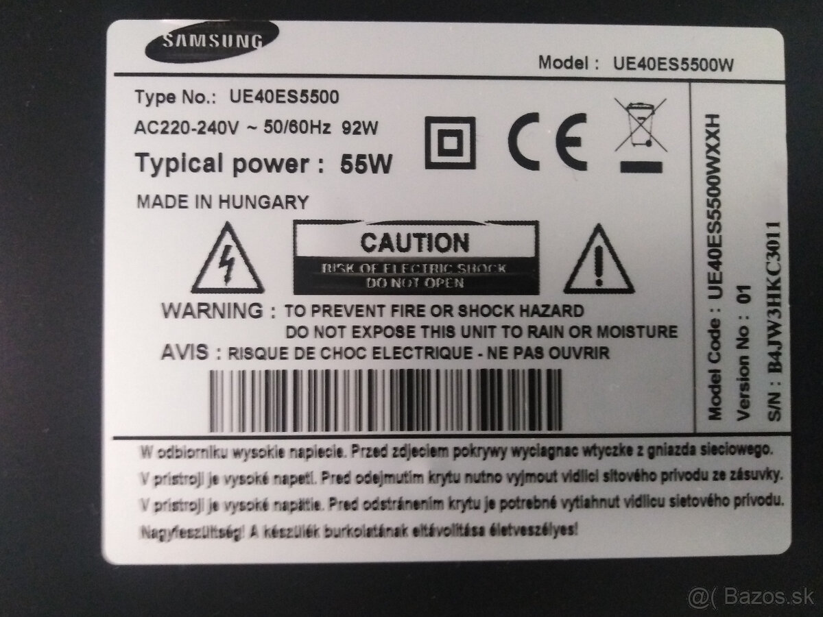 LED TV Samsung 40" 102 cm - 4