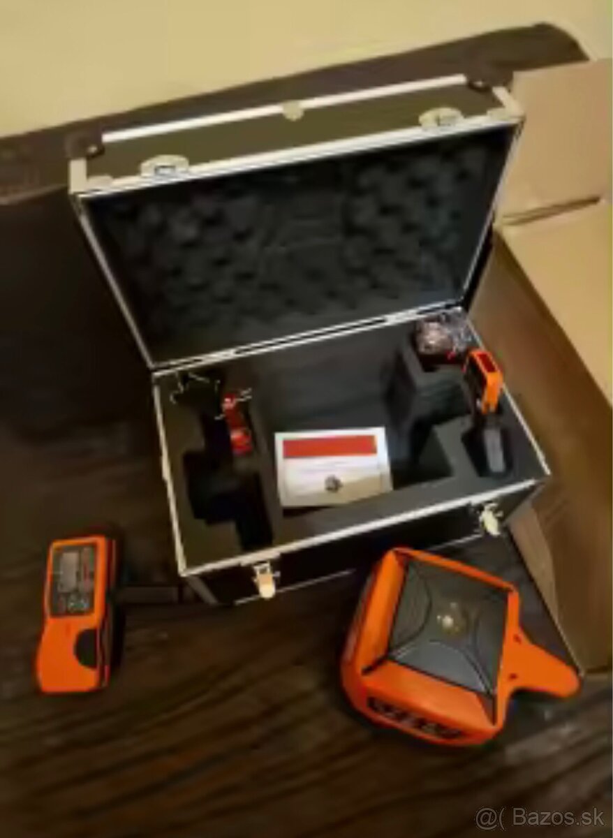 AKCIA Nivelak rotačný laser 360 zelený lúč - 4