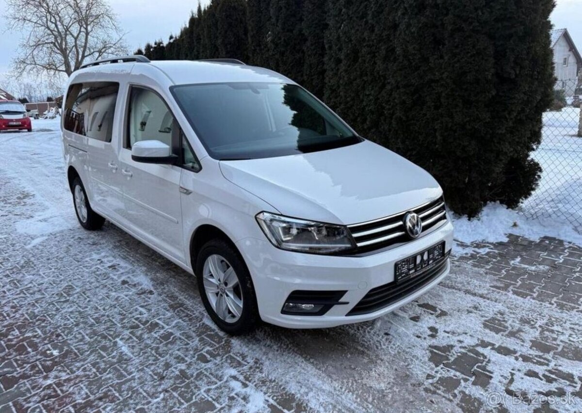 Volkswagen Caddy 2,0TDi MAXI 1Majite,2x šoupačk nafta - 4