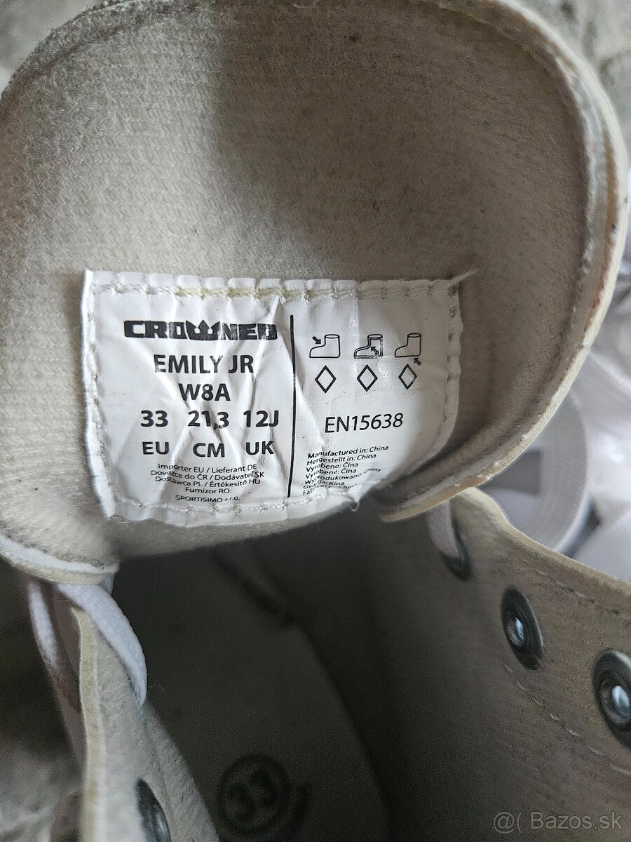 Dievčenské zimné korčule - 4