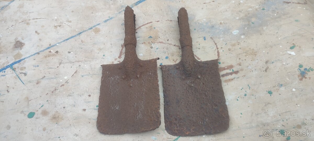 Staré vojenské lopatky - 4