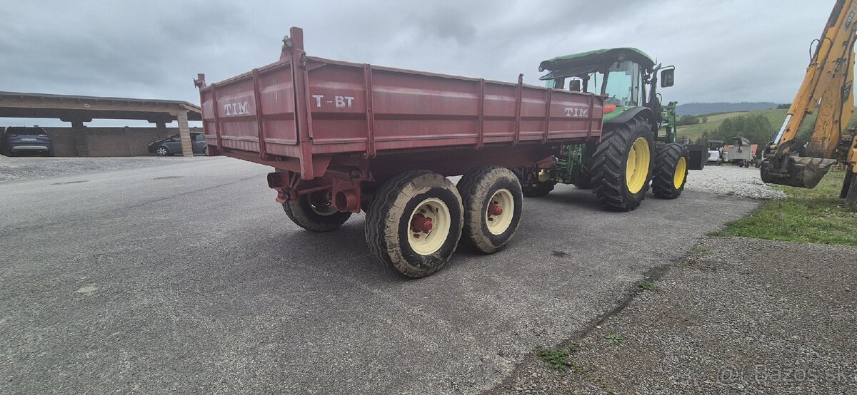 Tandemova vlecka za traktor - znacka Tim 8 Tona - 4