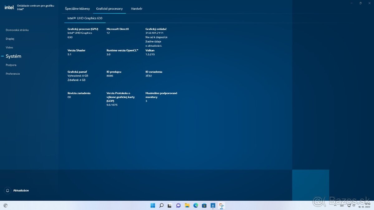 HP EliteDesk 800 G4 SFF /i5-8500,6jadro,3GHz/8GB/256GB SSD - 4