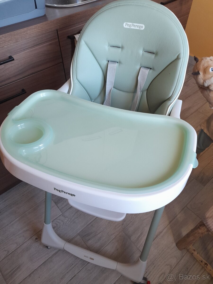 Stolička na kŕmenie Peg perego prima pappa follow me - 4