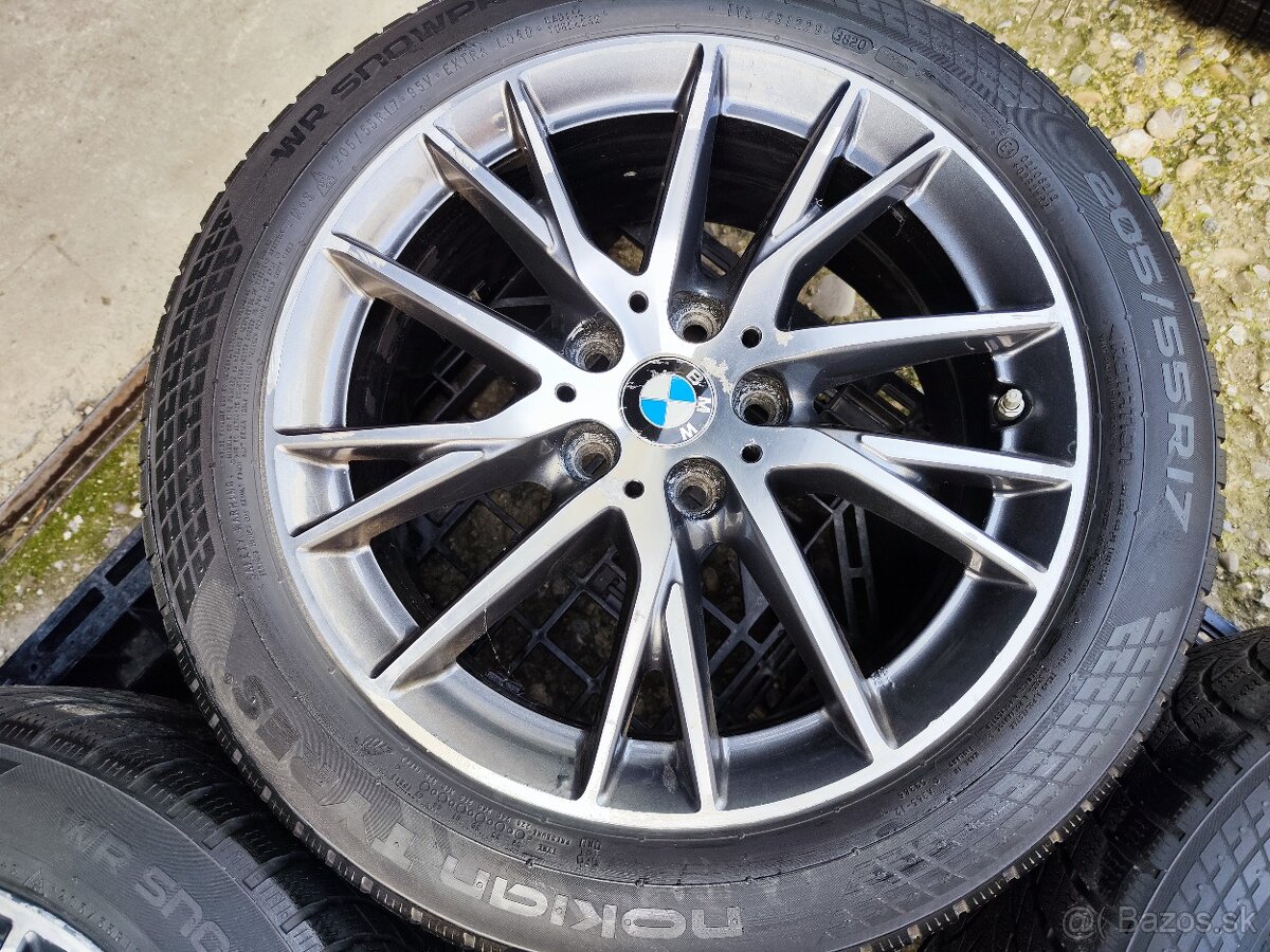 Alu sada =5x112= orig. BMW= s pneu= 205/55 R17 - 4