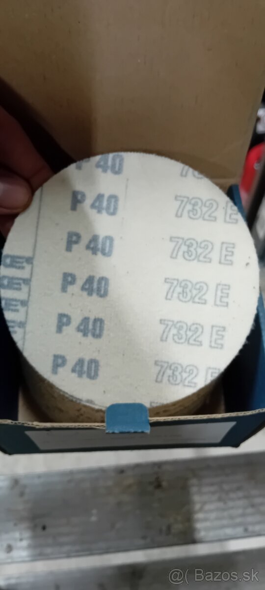 Brúsny výsek, papier,kotúč 125mm - 4