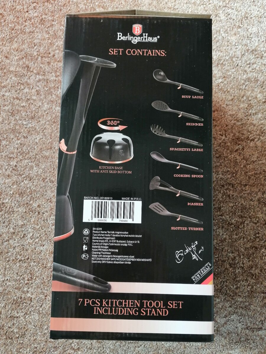 sada kuchynského náradia - 4