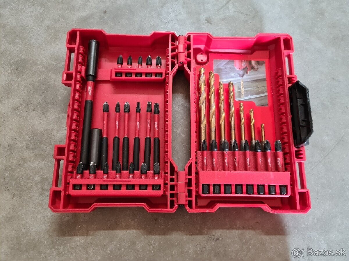 Sada bitov Milwaukee Shockwave - 4