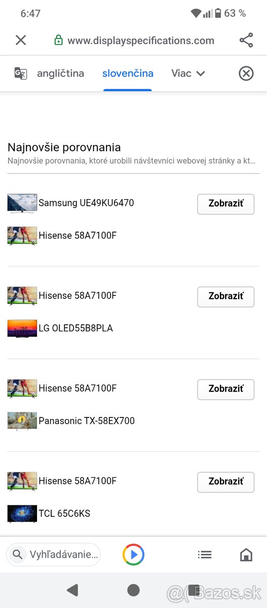 Hisense TV 58A7100F Q - 4