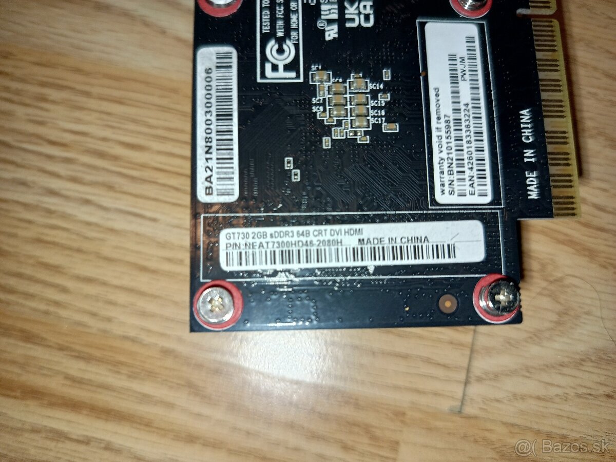 Low profile NVIDIA GeForce GT 730 2GB - 4