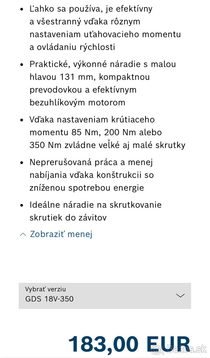 Bosch GDS 18V-350 - 4