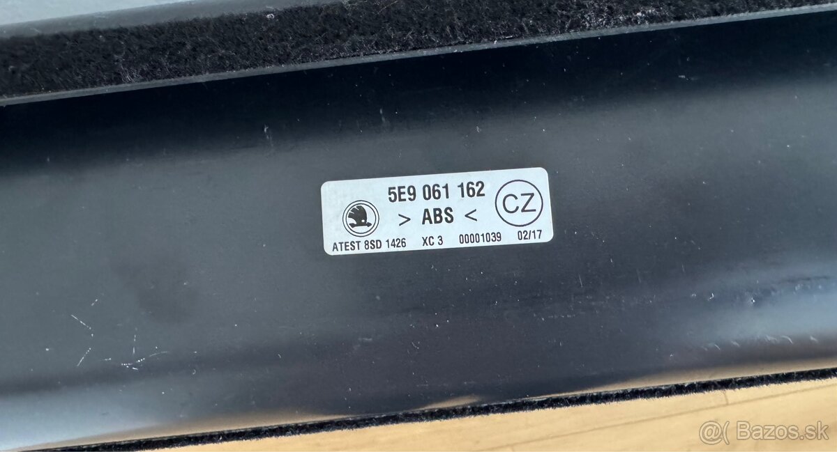 Plastová vaňa - Škoda Octavia 3 combi - 4