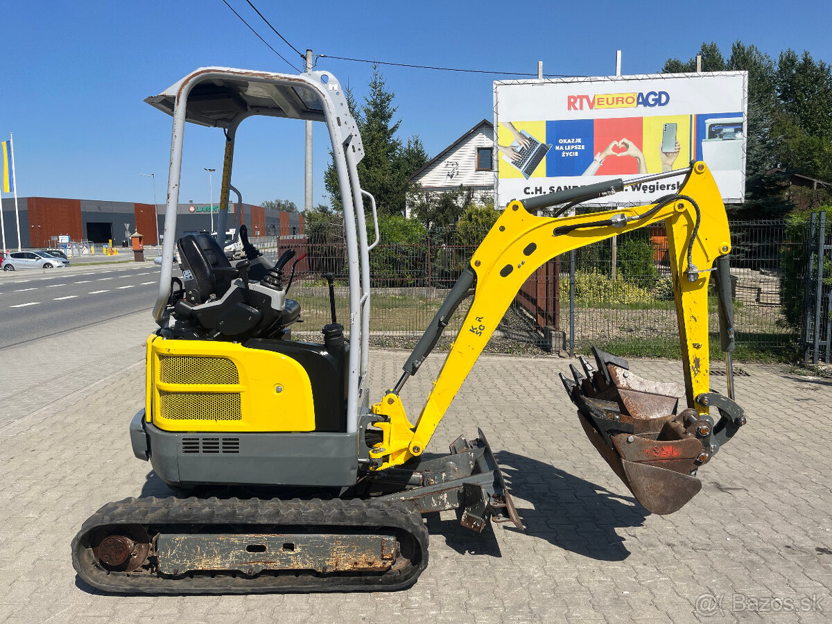 Minibager minirypadlo Wacker Neuson EZ 17 Zero Tail, 2018rv - 4