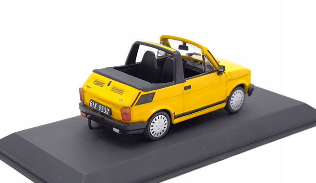 Fiat 126p Bosmal Cabrio s Niewiadow 1:43 - 4