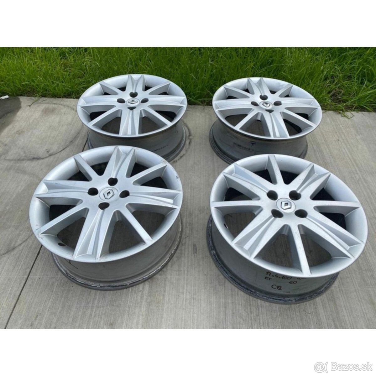 Hliníkové disky 4x100 R17 6,5J ET49 - 4