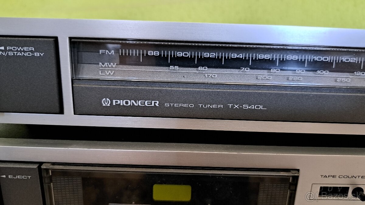 PIONEER - zosilňovač, tuner, stereo cassette deck - 4
