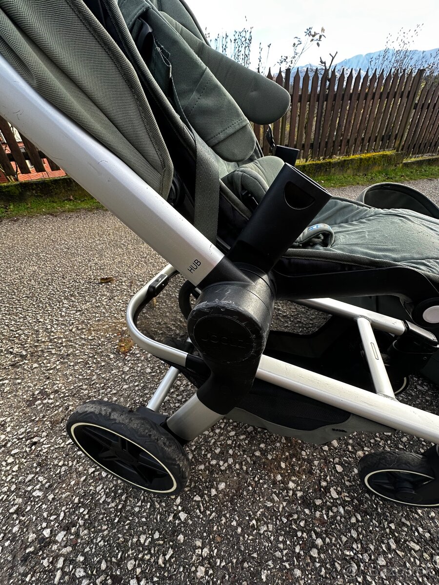 Joolz Hub+ (športový kočík + vanička+ britax romer vajíčko) - 4