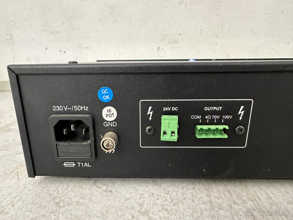 zosilňovač Monacor PA-900 120W - 4