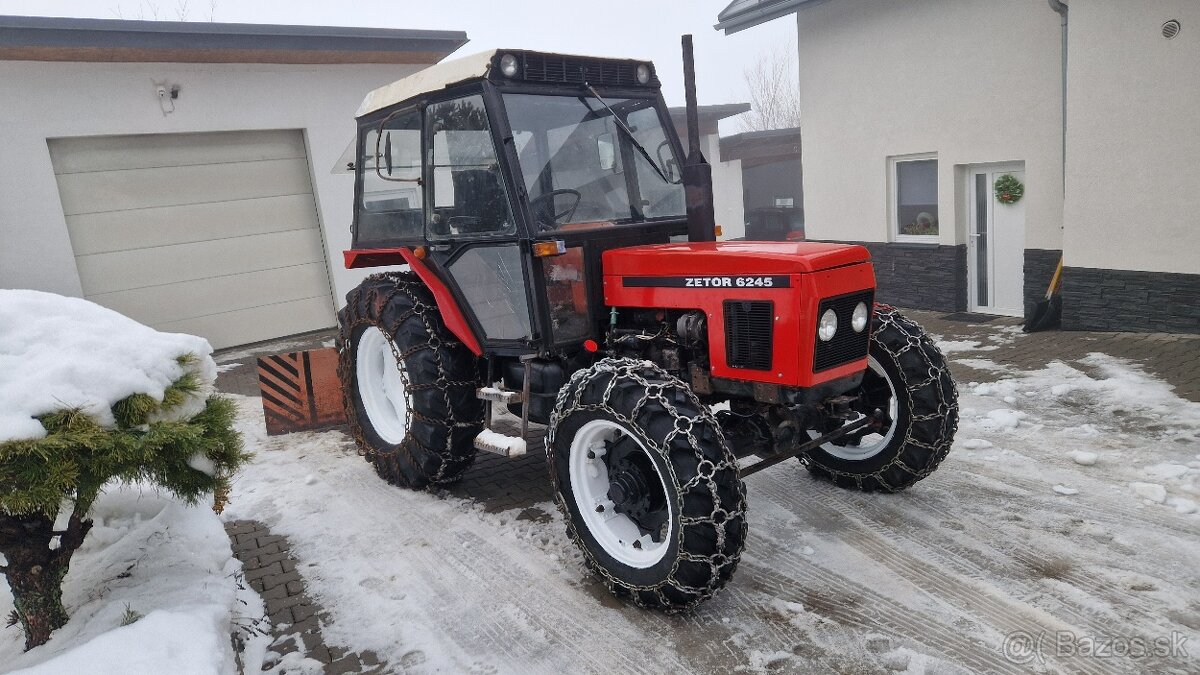 TRAKTOR ZETOR 6245 4x4 DIESEL - 4