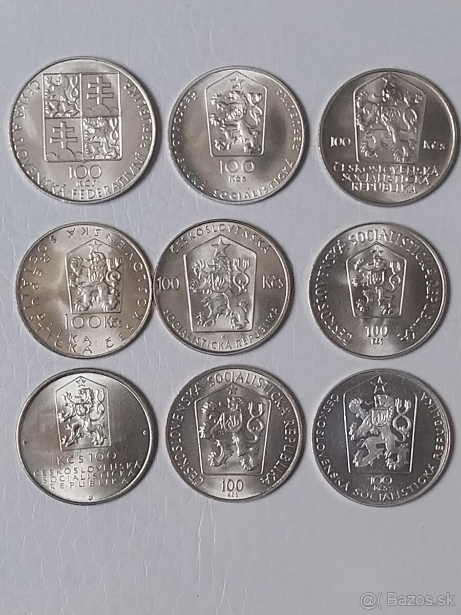 Československe strieborne mince - 4