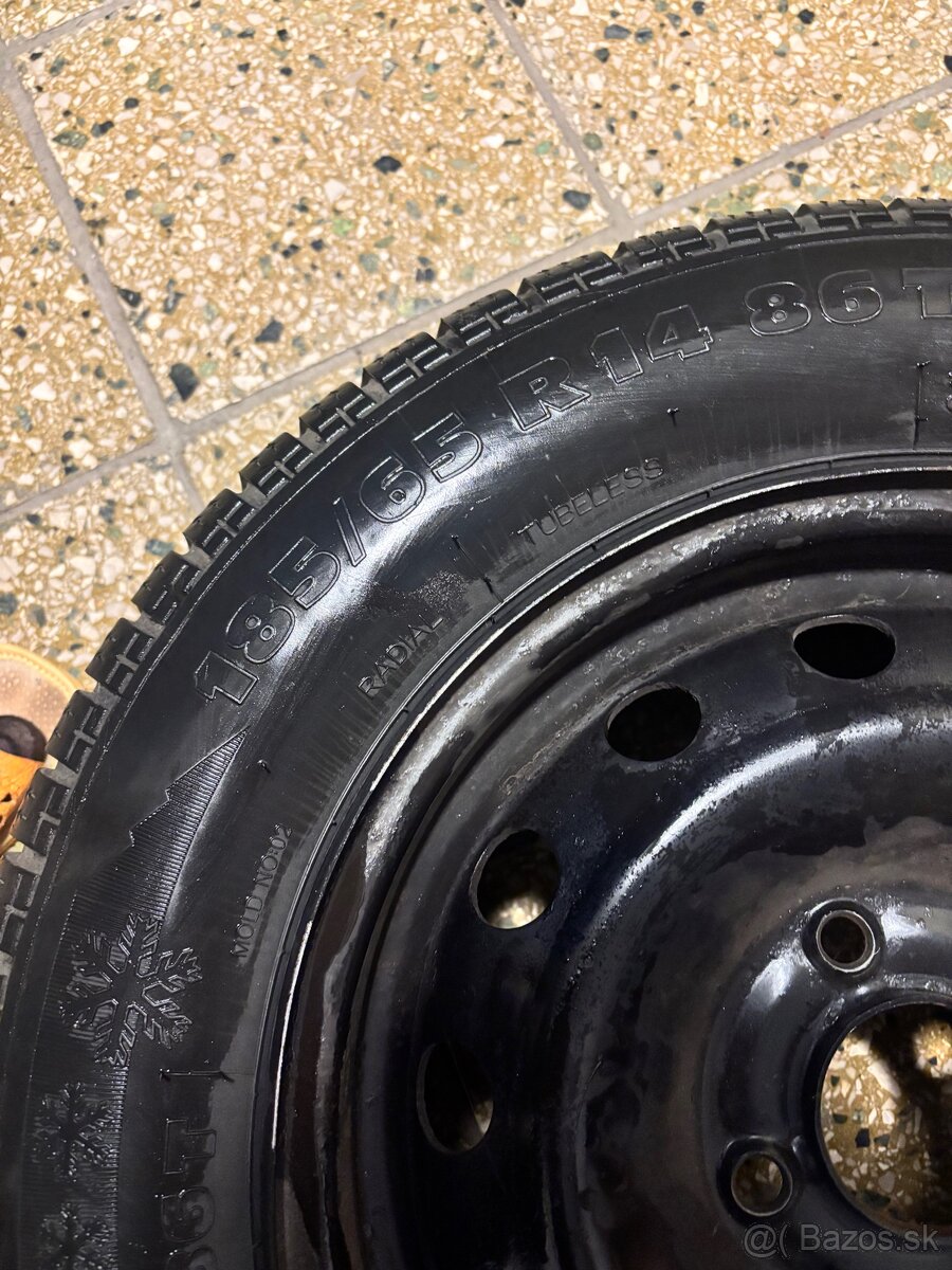 zimné kolesá 185/65 R14 - 4