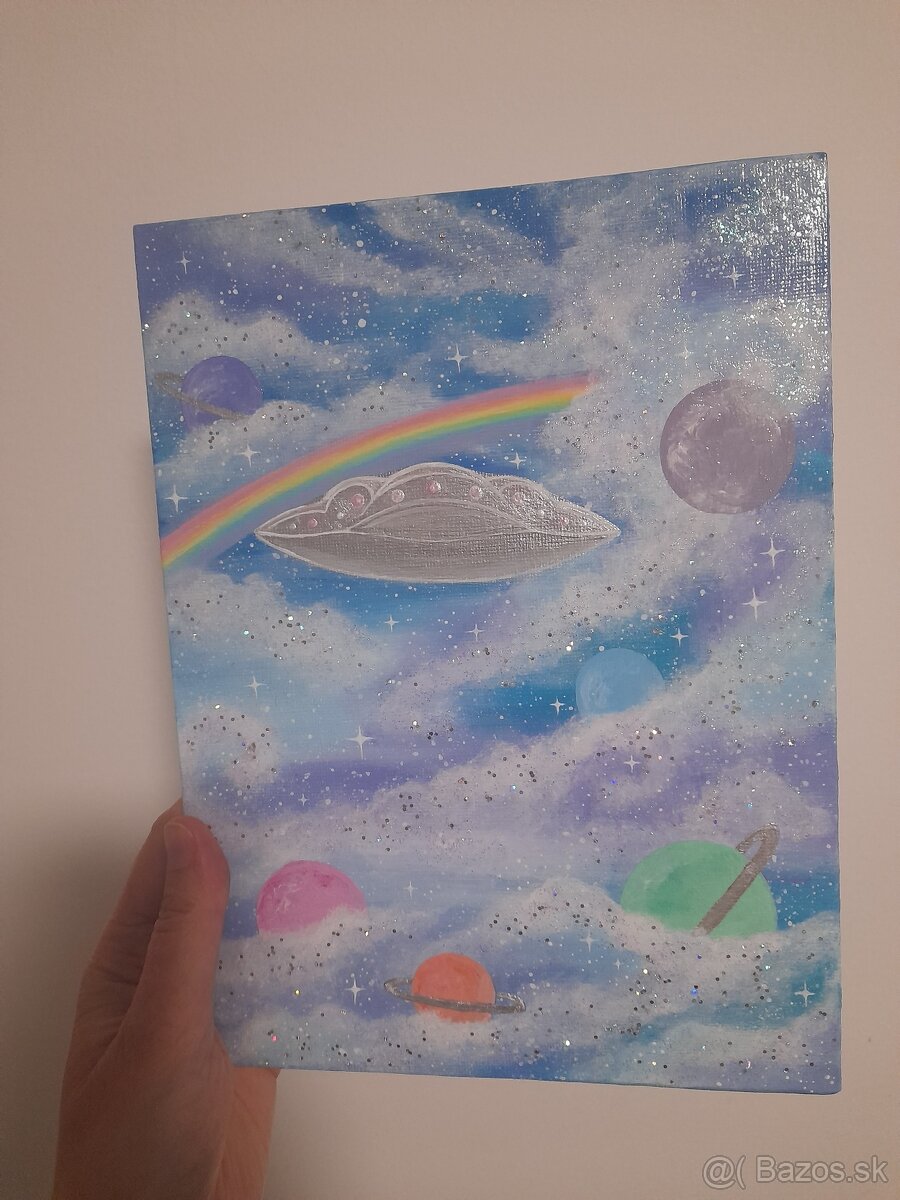 Akryl vesmírna loď - 4
