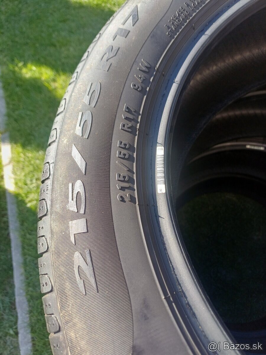 215/55 r17 letné pneumatiky, Pirelli - 4