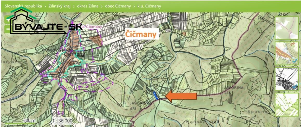Pozemok v rázovitej obci Čičmany na predaj - 4