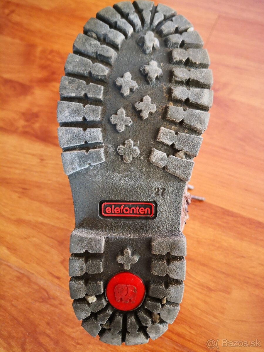 Detské kožené topánky Elefanten veľ. 27 - 4