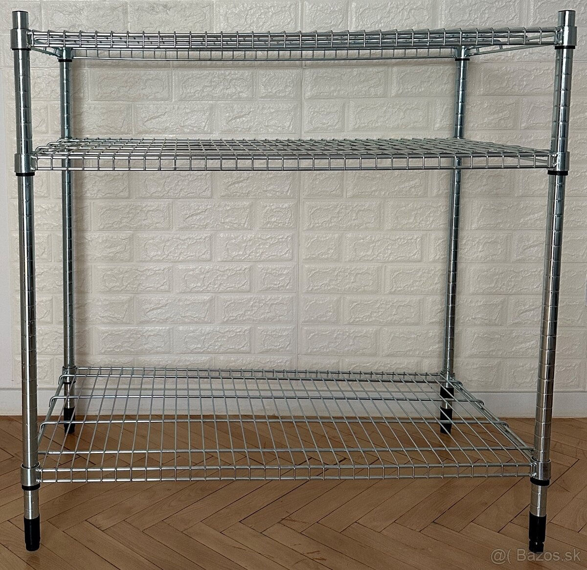 Ikea OMAR Policový diel galvanizované 92x50x94cm - 4