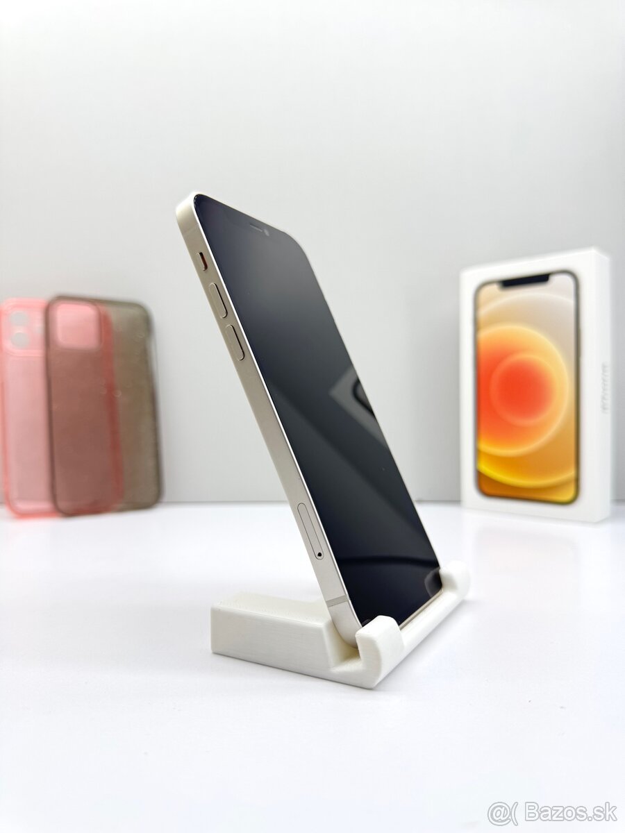 iPhone 12 WHITE NOVÁ BATÉRIA 100% - 4